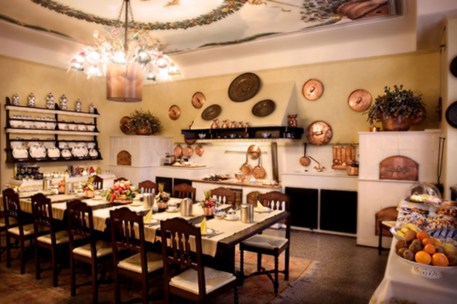 CdS La vecchia cucina ora sala colazione 3