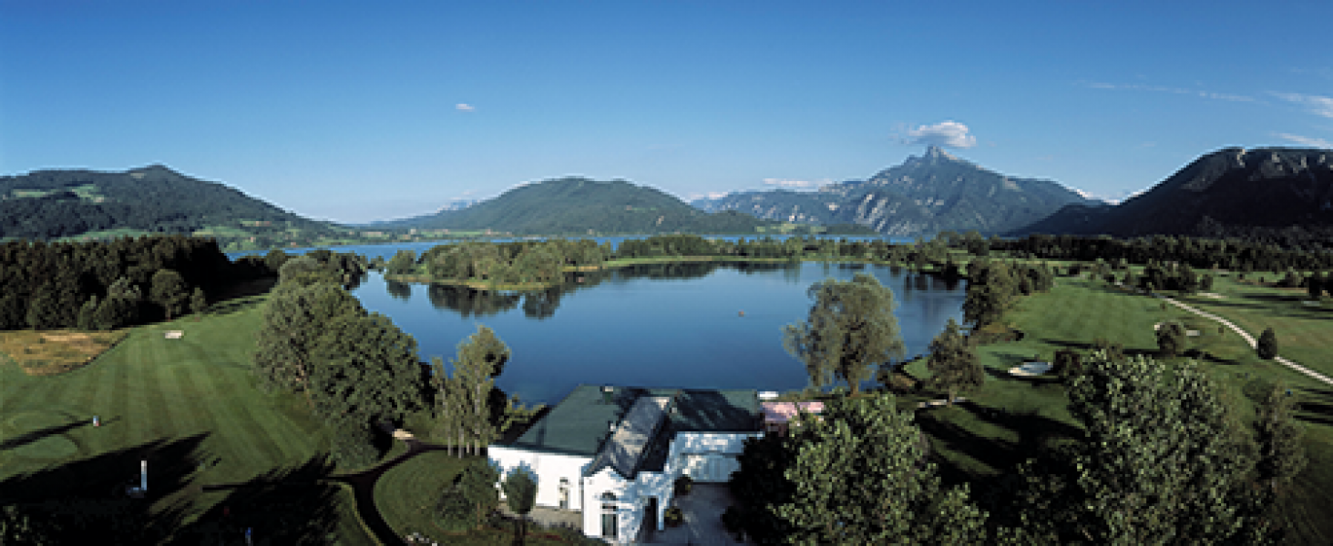 1 GC Am Mondsee Panorama mit Schafberg