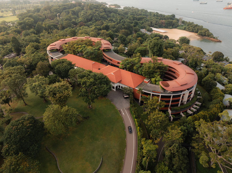 Capella Singapore Aerial 1