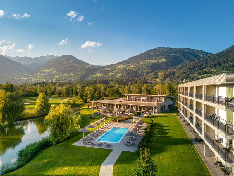 Dolomitengolf Suites Garten