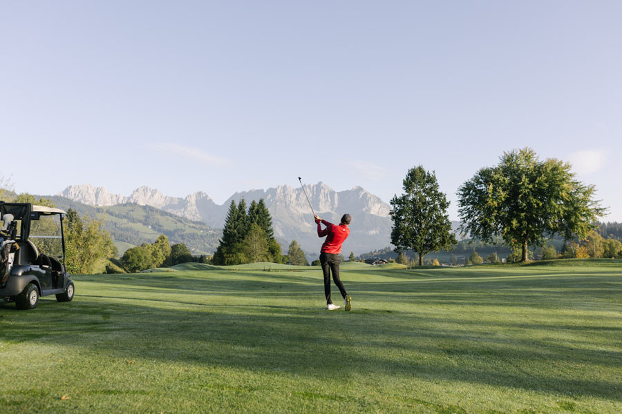 Golf Golfclub Kitzbühel Schwarzsee Reith Sommer Morgenstimmung (c) Kitzbühel Tourismus (23)