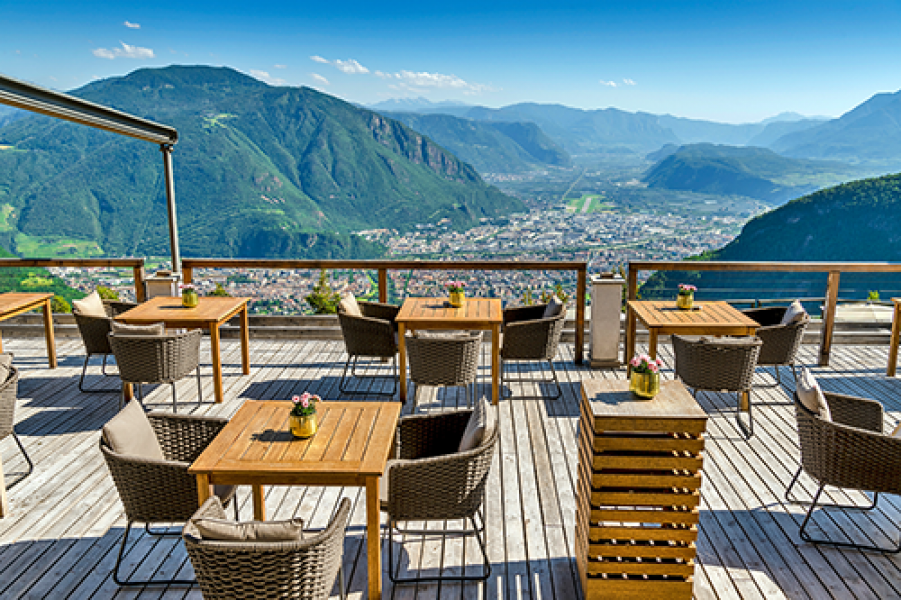 Ausblick von der Terrasse Hotel Belvedere Gunter Standl 3