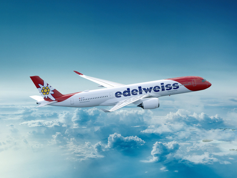 Edelweiss A350 Air2Air