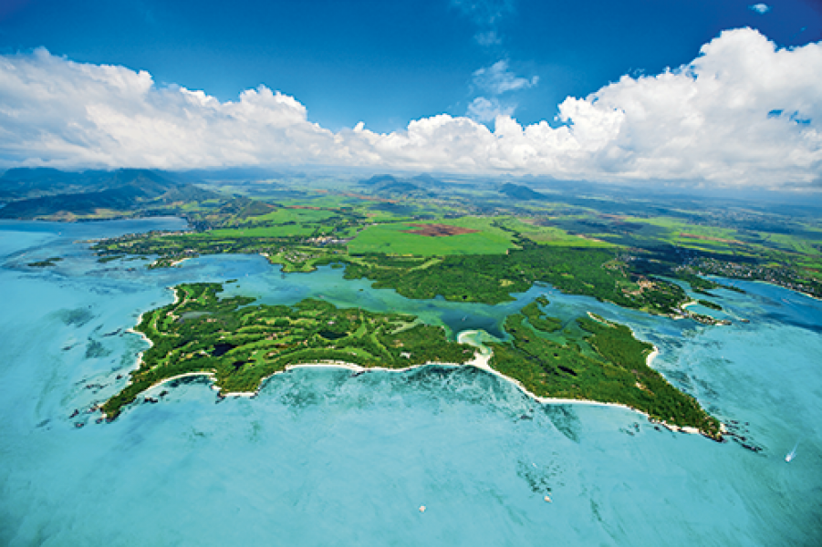 Ile Aux Cerfs Aerial View 24