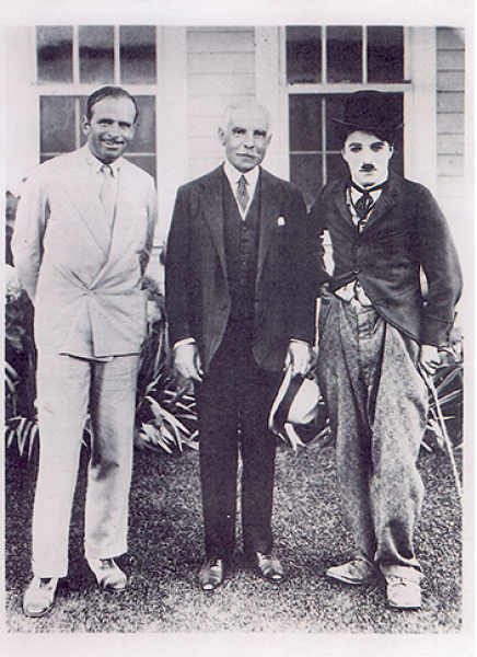 Otto Kahn Douglas Fairbanks Charlie Chaplin