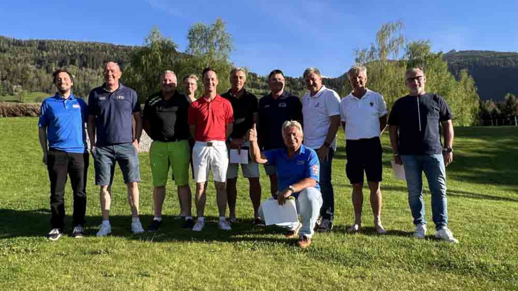 3. Polizeigolfer im GC Schladming bei Franz Wittmann jr.