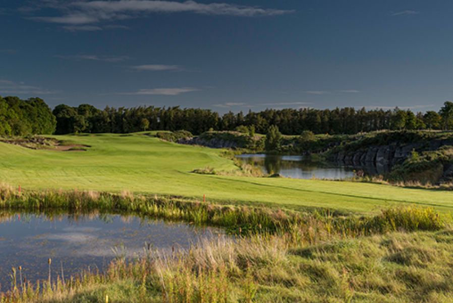 K Club Smurfit 7 approach LHS pond 1 7397