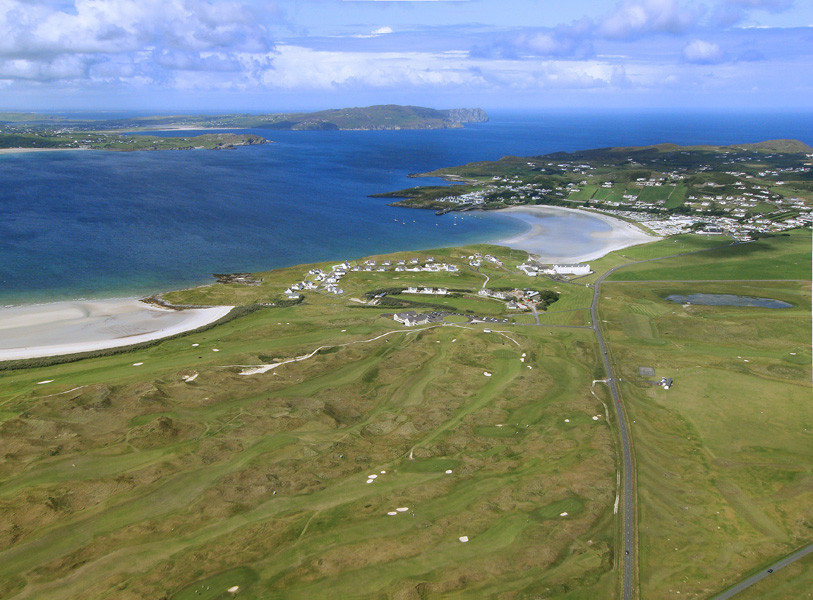 Rosapenna Golf Resort from the air 2