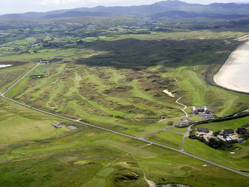 Rosapenna Golf Resort from the air 3